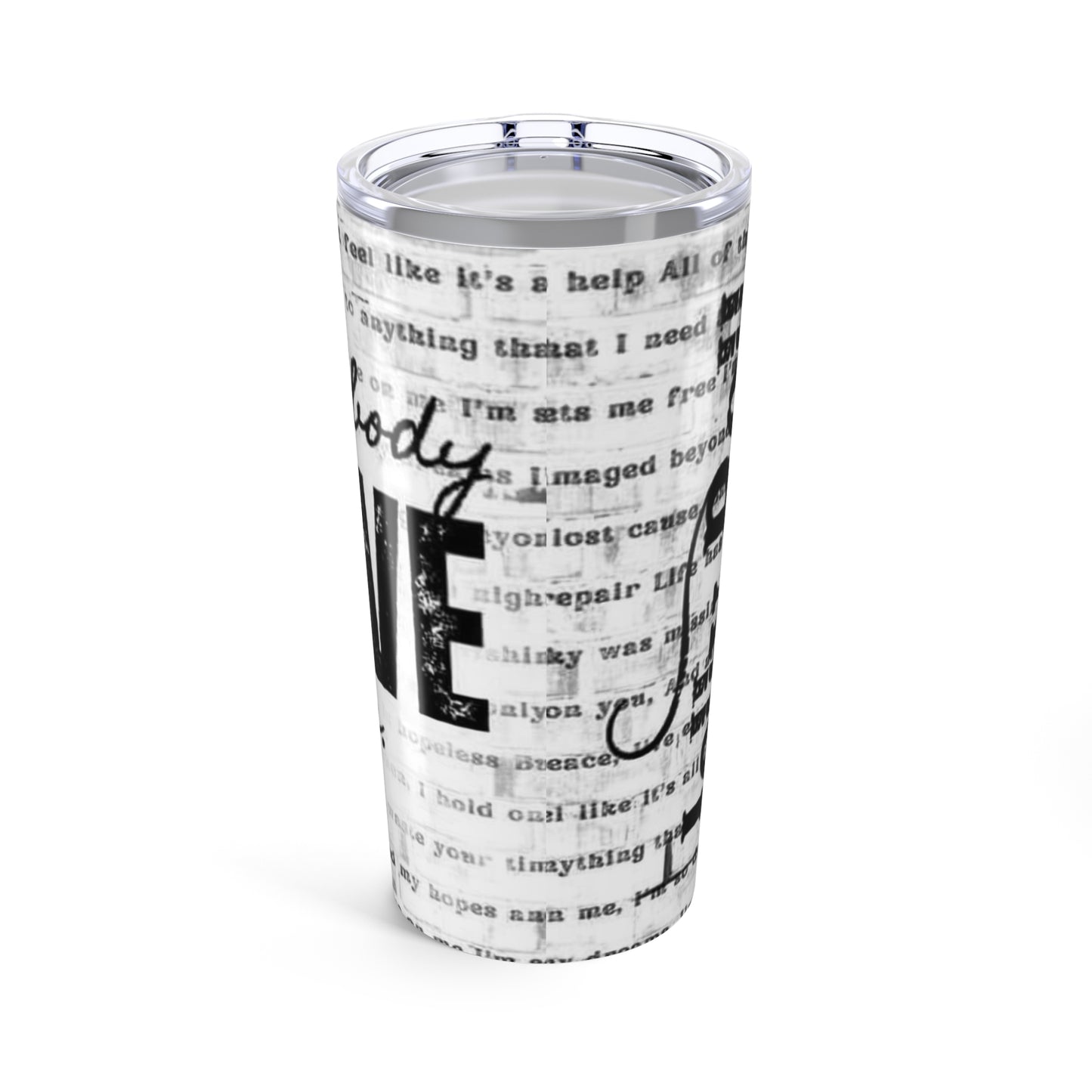 Inspirational Quote Tumbler 20oz - Motivational Travel Mug for Self-Care & Support