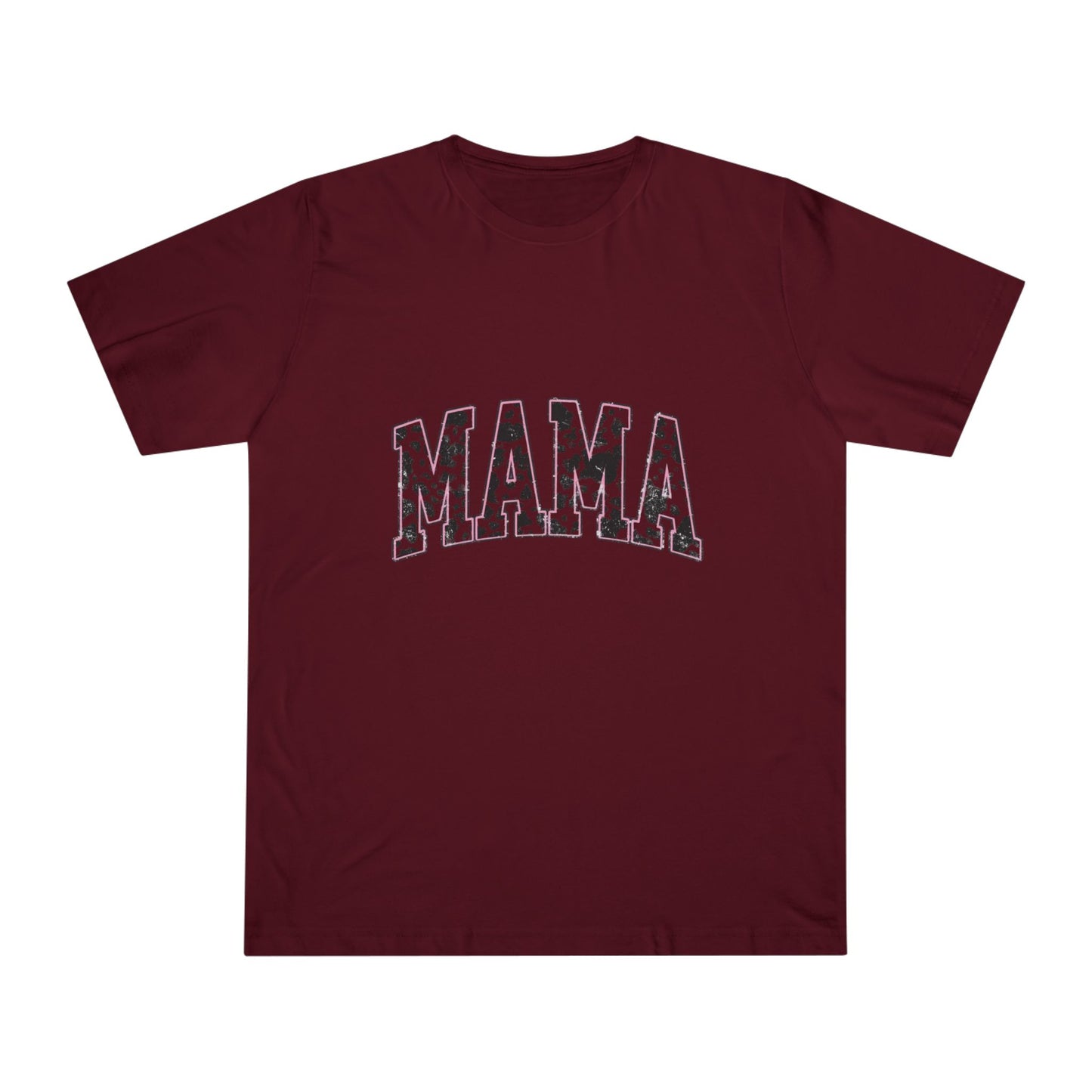 Mama Cow Print Unisex Deluxe T-Shirt - Perfect Gift for Moms