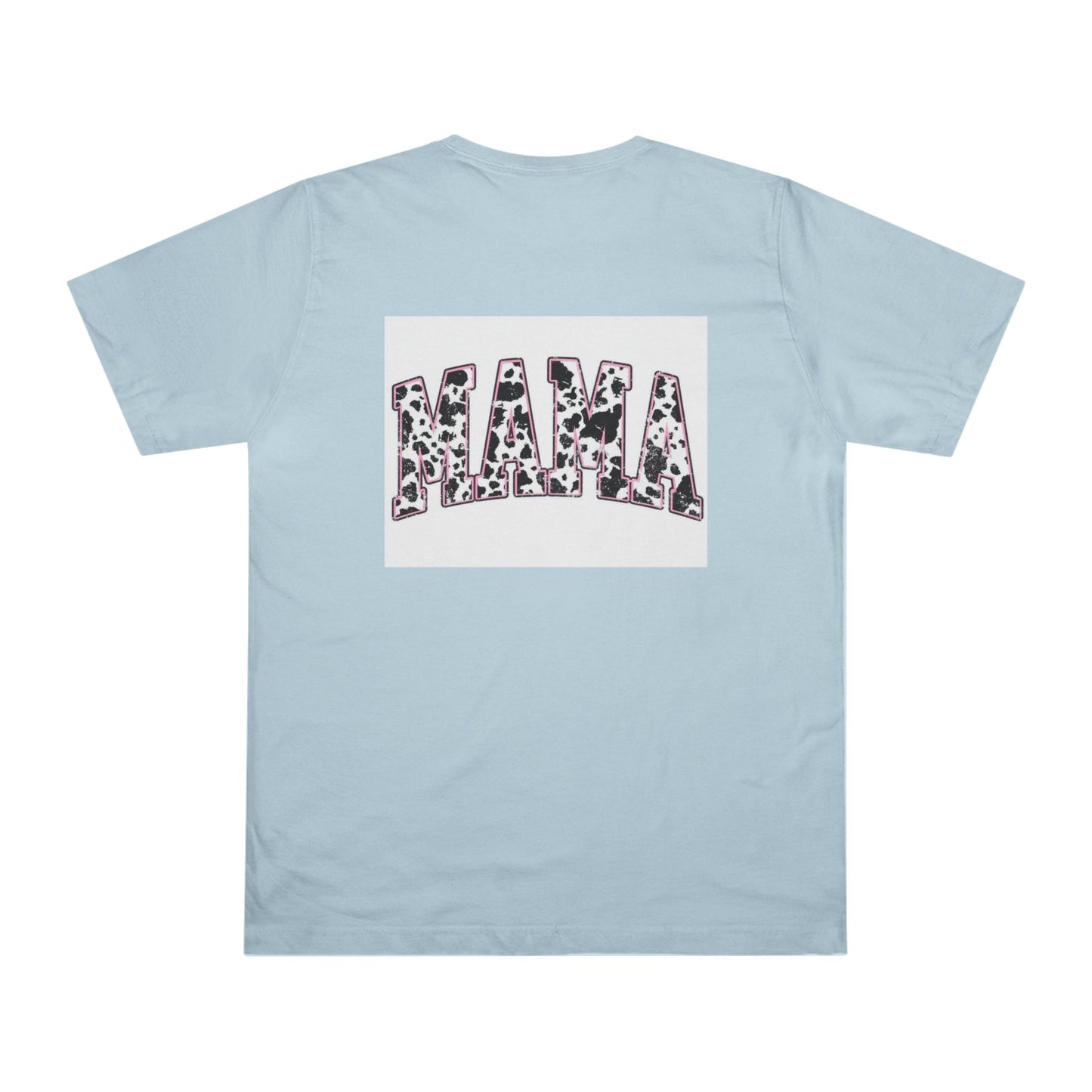 Mama Cow Print Unisex Deluxe T-Shirt - Perfect Gift for Moms