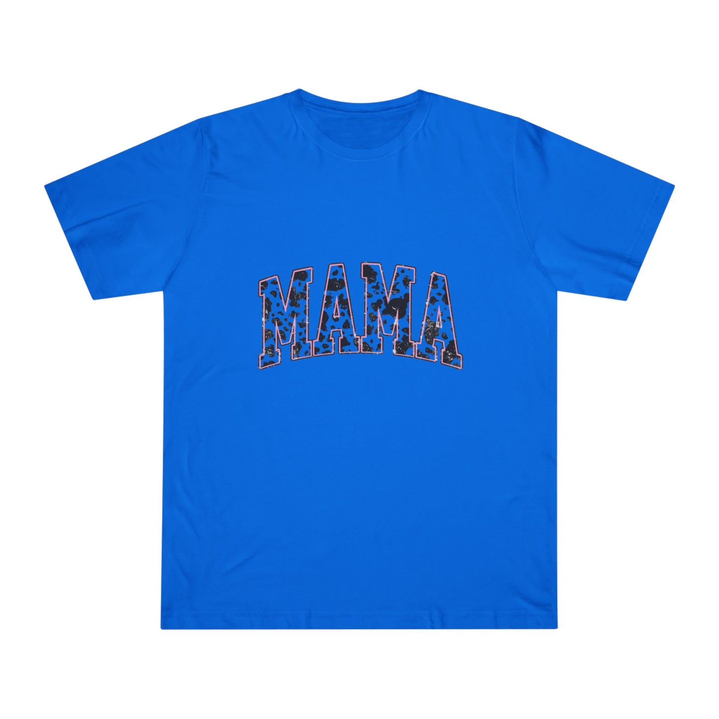 Mama Cow Print Unisex Deluxe T-Shirt - Perfect Gift for Moms