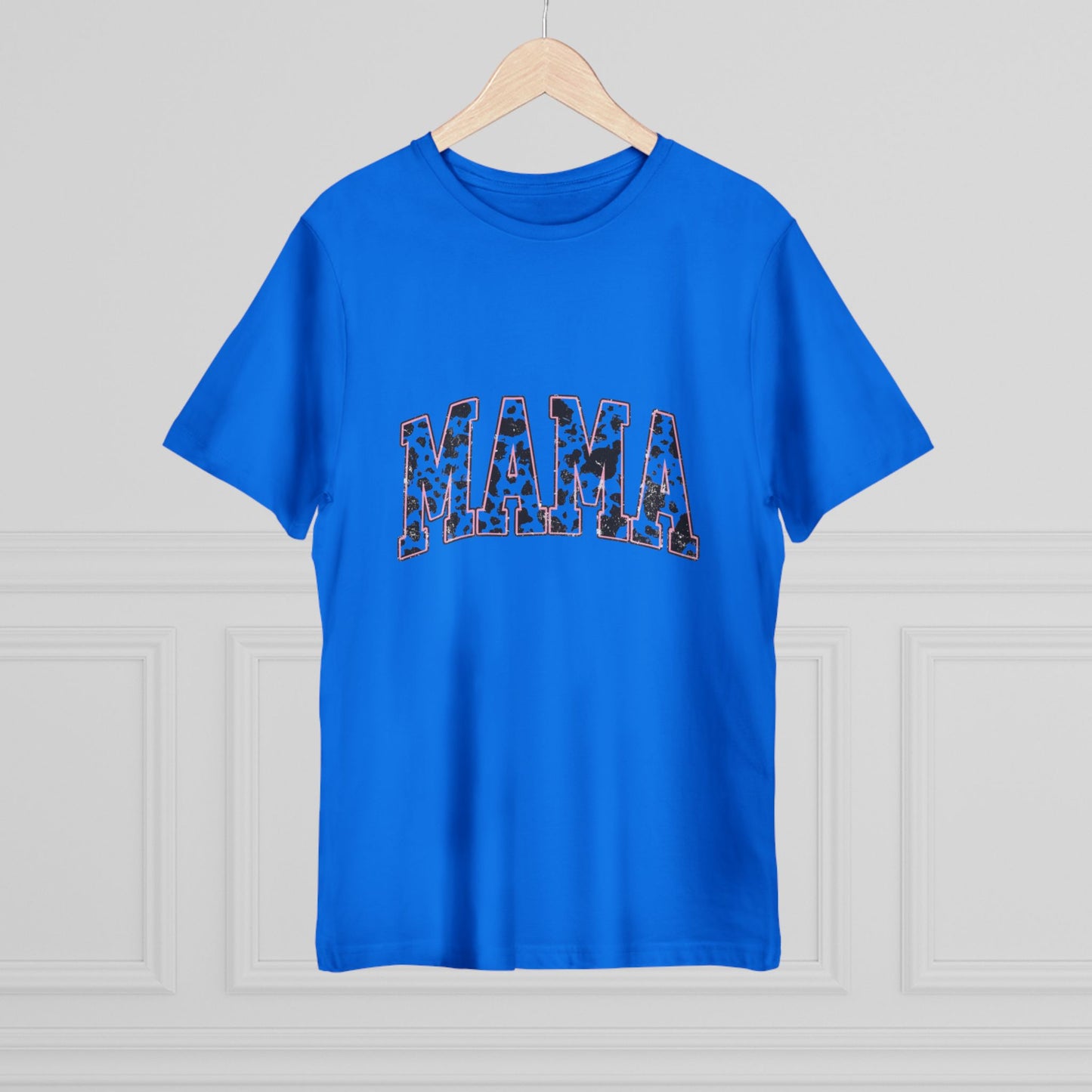 Mama Cow Print Unisex Deluxe T-Shirt - Perfect Gift for Moms