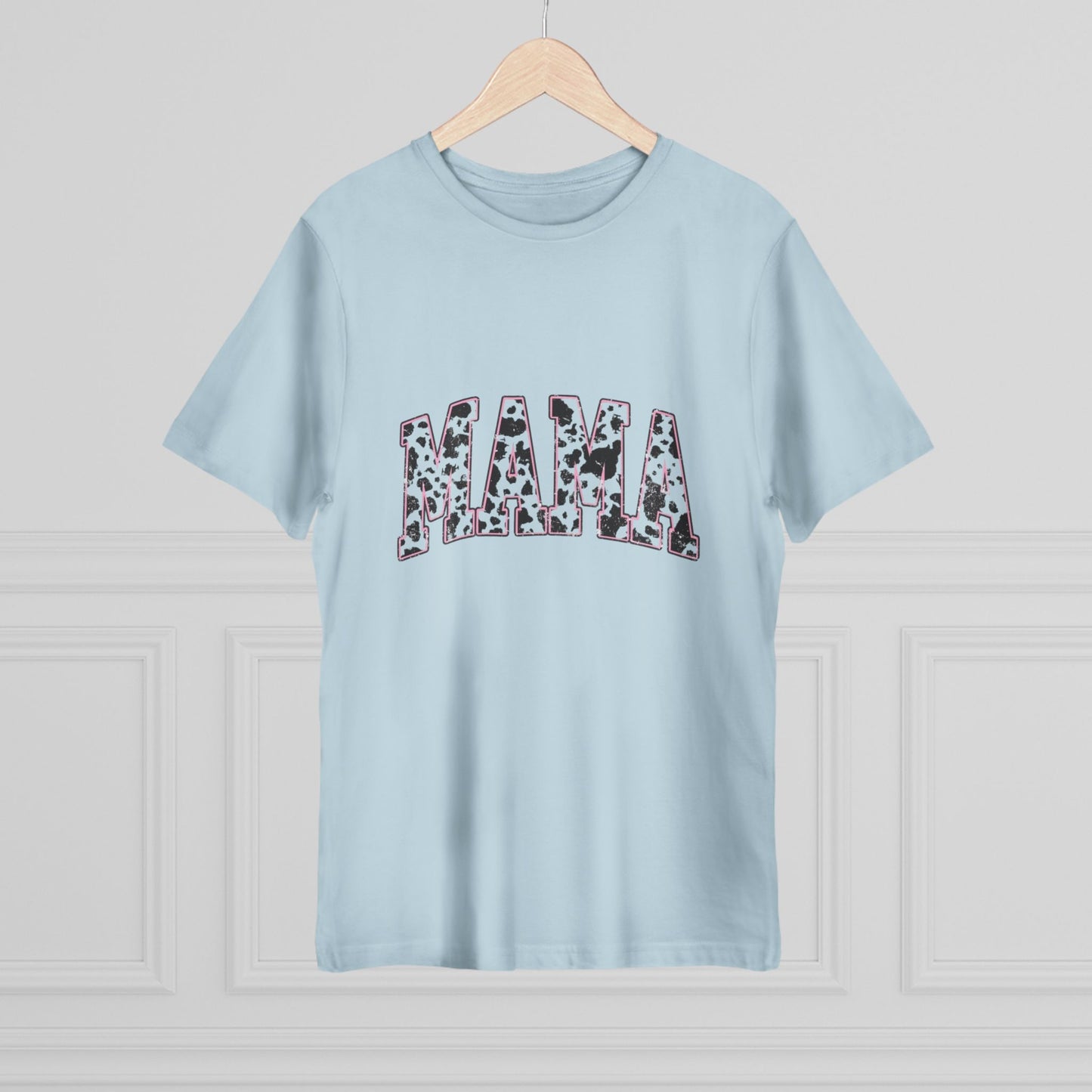 Mama Cow Print Unisex Deluxe T-Shirt - Perfect Gift for Moms