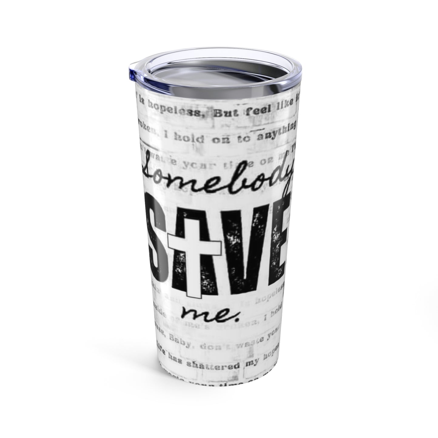 Inspirational Quote Tumbler 20oz - Motivational Travel Mug for Self-Care & Support