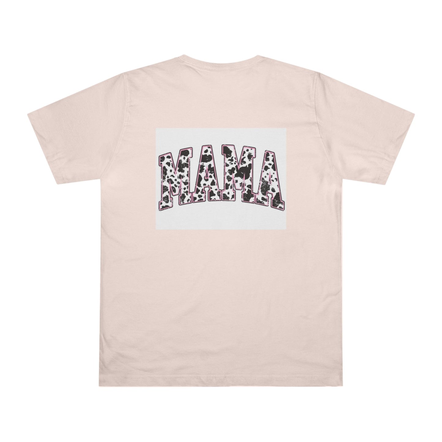 Mama Cow Print Unisex Deluxe T-Shirt - Perfect Gift for Moms