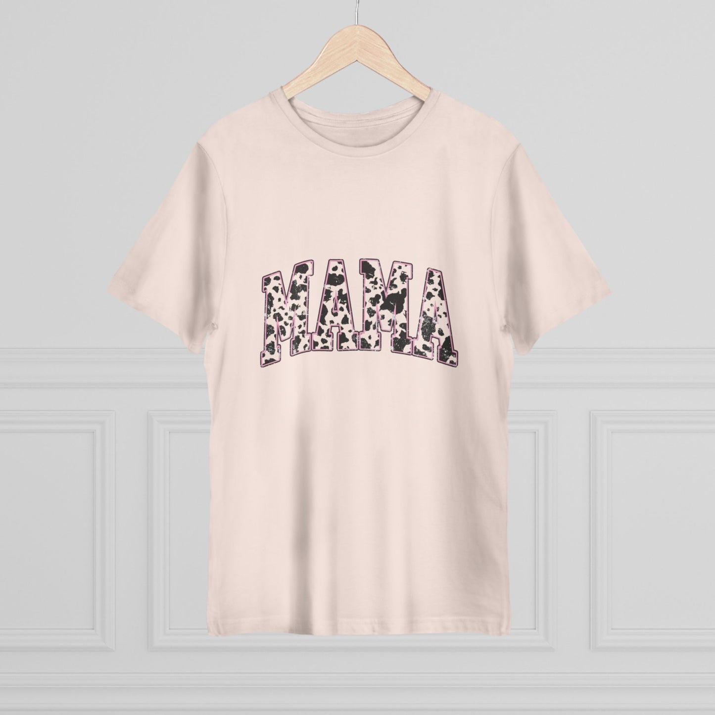 Mama Cow Print Unisex Deluxe T-Shirt - Perfect Gift for Moms