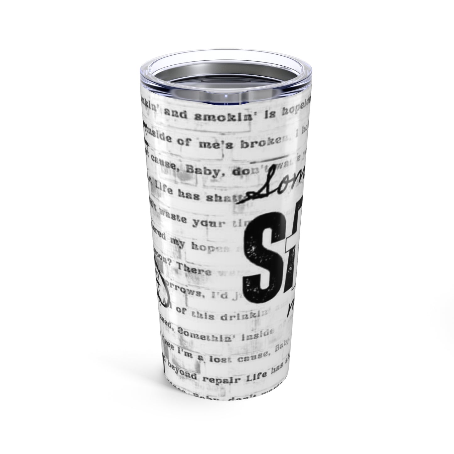 Inspirational Quote Tumbler 20oz - Motivational Travel Mug for Self-Care & Support