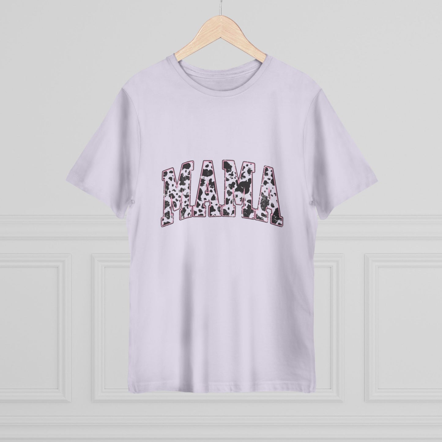 Mama Cow Print Unisex Deluxe T-Shirt - Perfect Gift for Moms