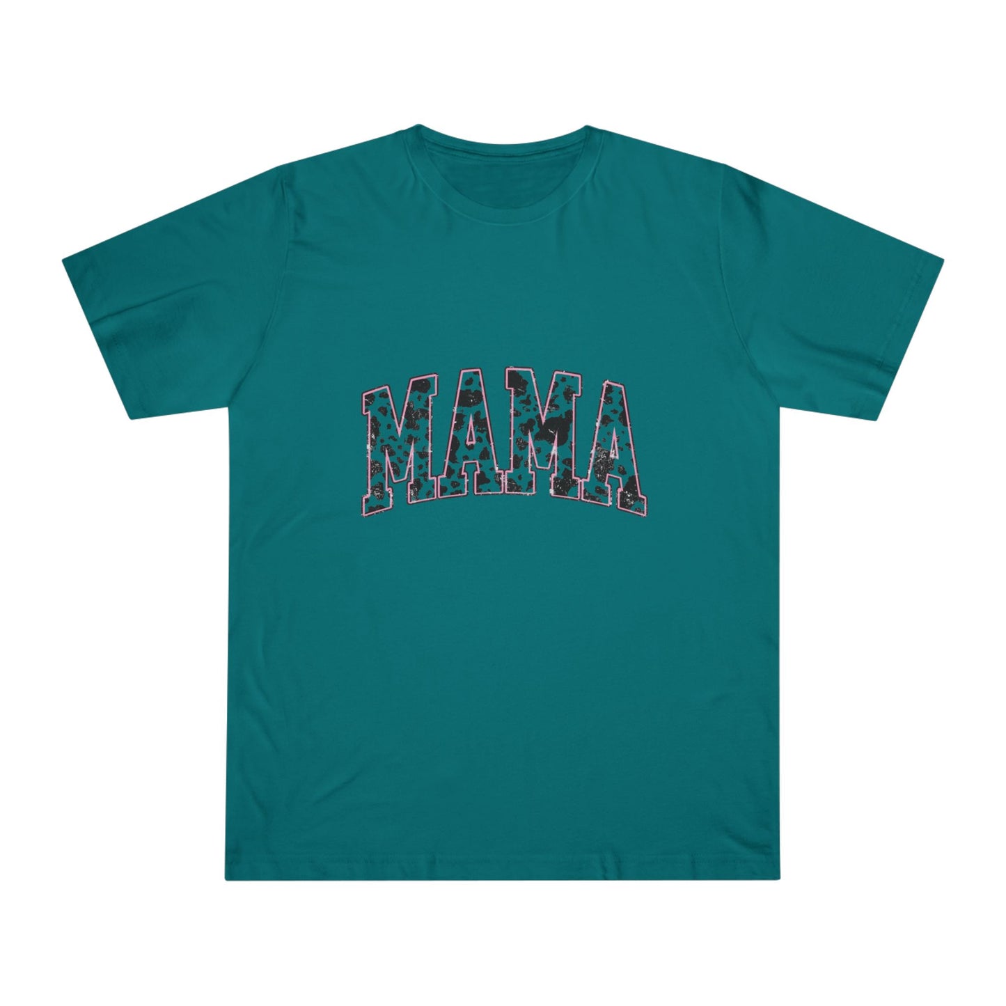 Mama Cow Print Unisex Deluxe T-Shirt - Perfect Gift for Moms