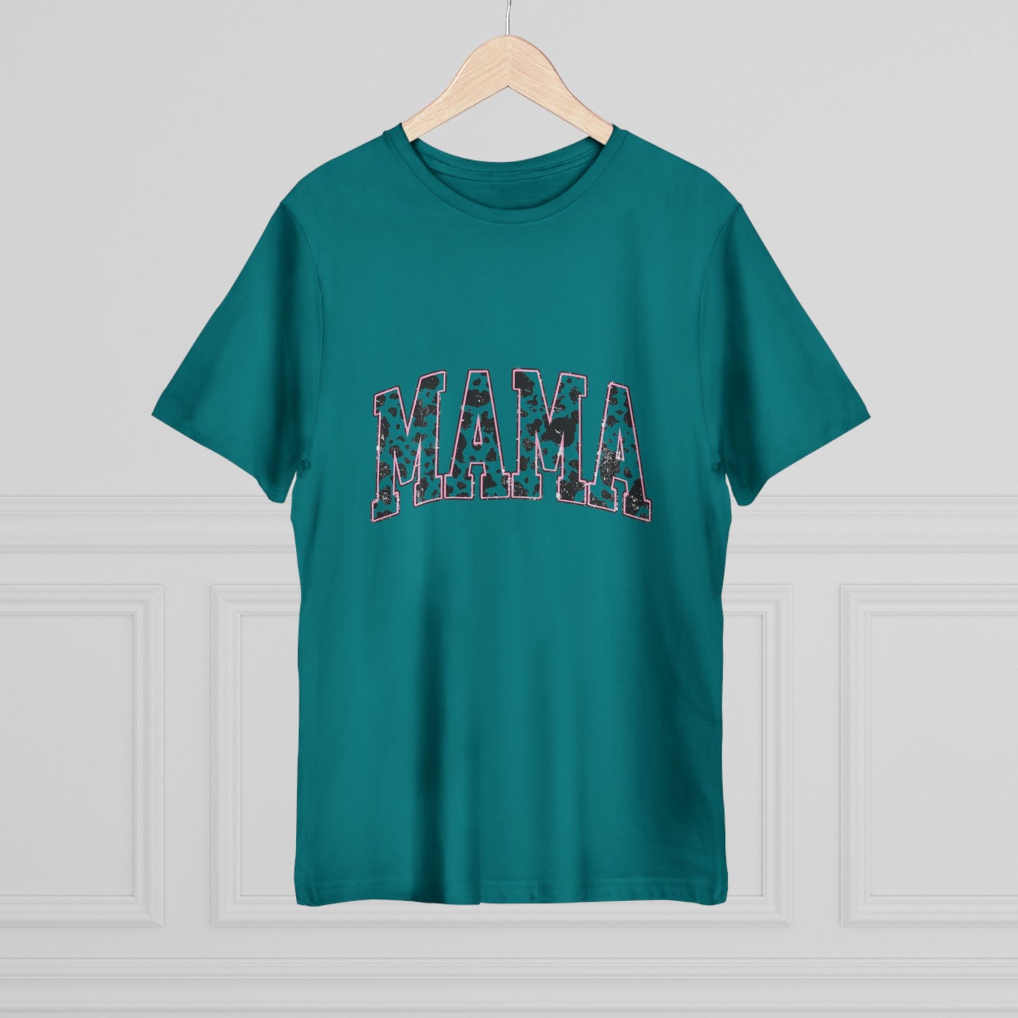 Mama Cow Print Unisex Deluxe T-Shirt - Perfect Gift for Moms